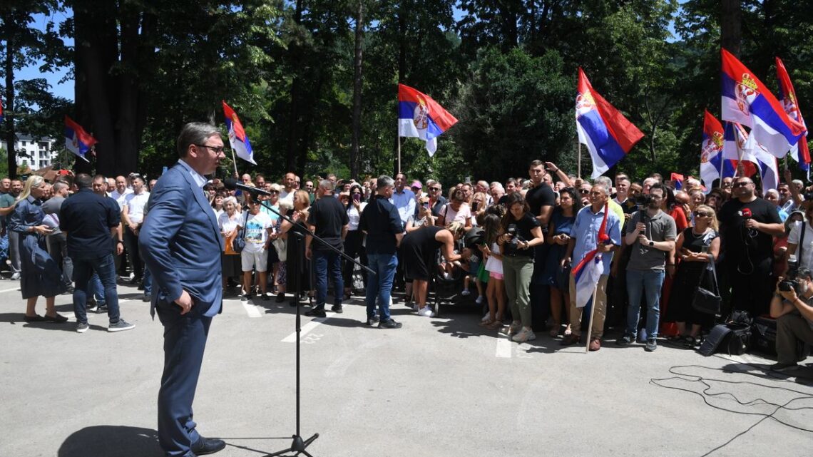 Vučić u poseti Moravičkom okrugu