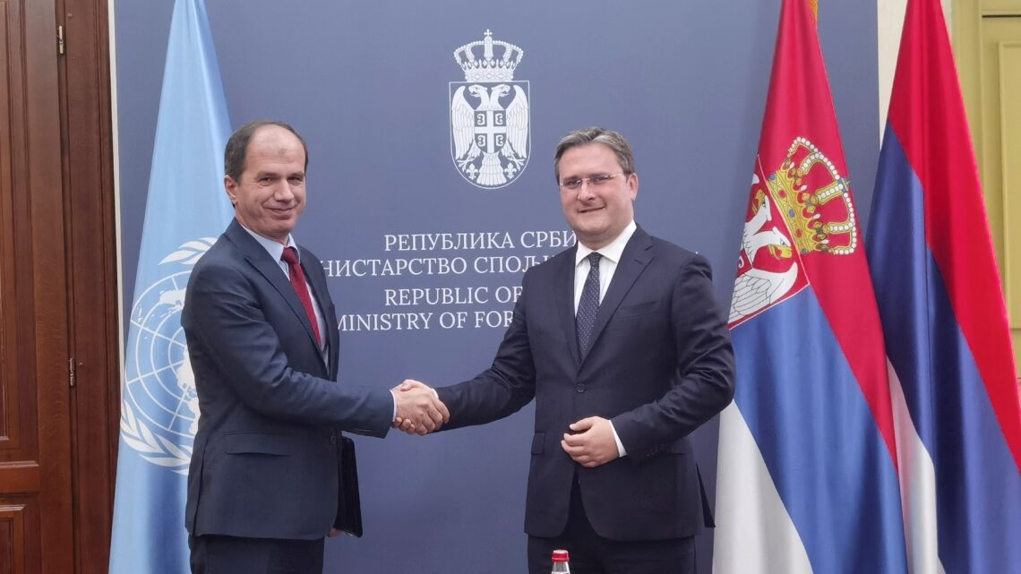 Селаковић примио новог резидентног представника УНДП