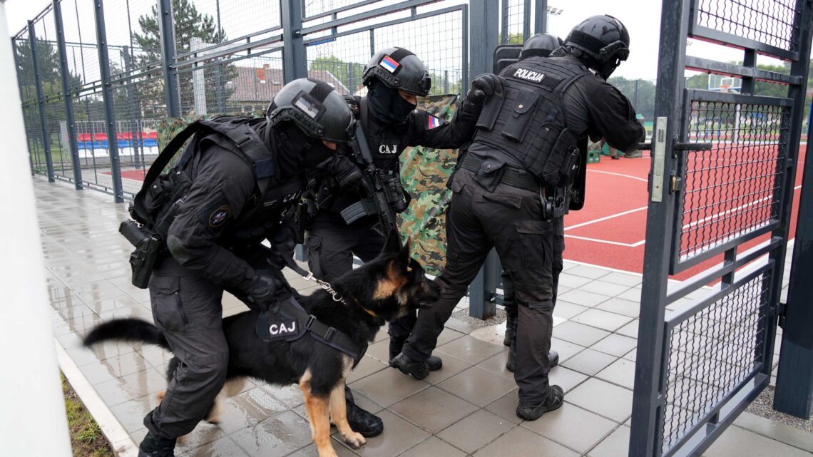 Добро дресирани службени пси поуздан ослонац полицајцима