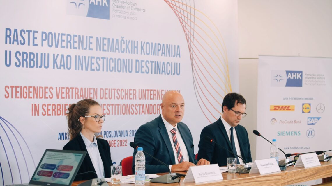 Raste poverenje nemačkih kompanija u Srbiju kao investicionu destinaciju