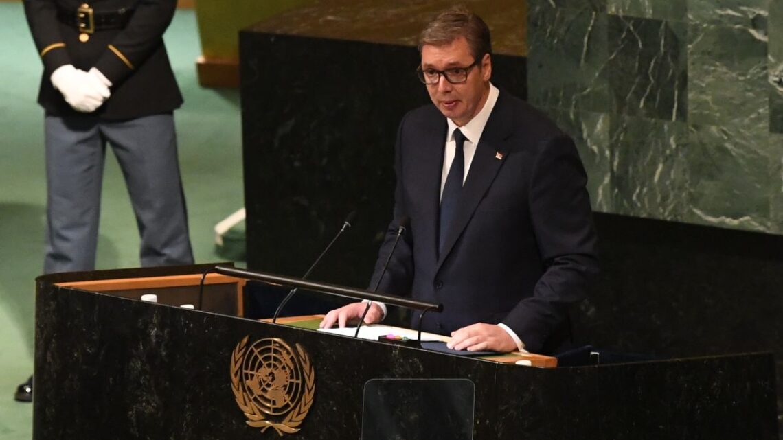 Obraćanje predsednika Srbije na generalnoj debati 77. zasedanja Generalne skupštine UN