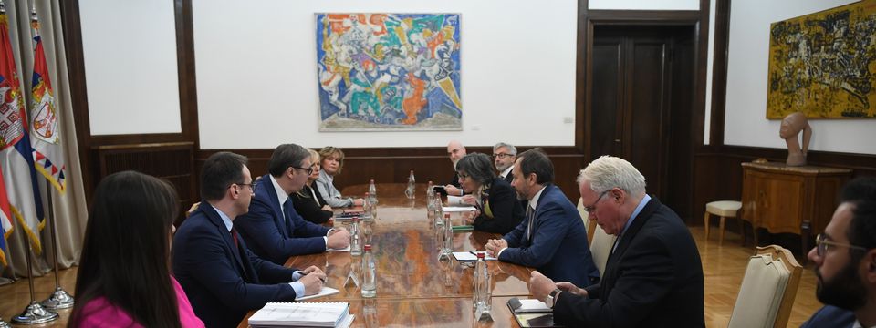 Састанак са амбасадорима земаља Квинте и ЕУ