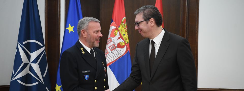 Састанак са председавајућим Војном комитету НАТО