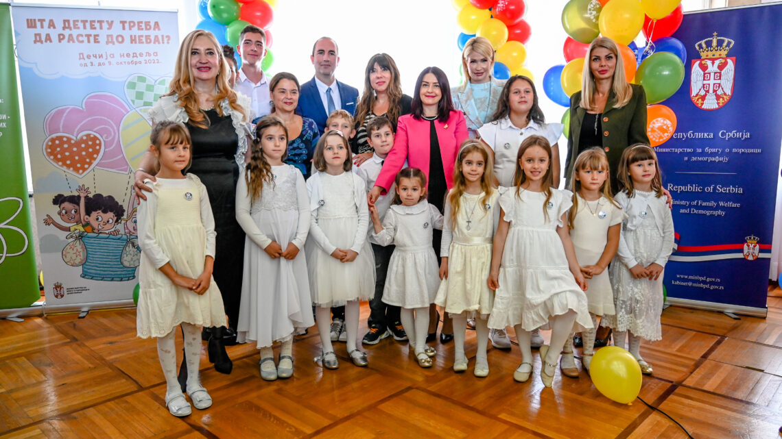 Традиционална манифестација „Дечја недеља“ од данас до 9. октобра широм Србије