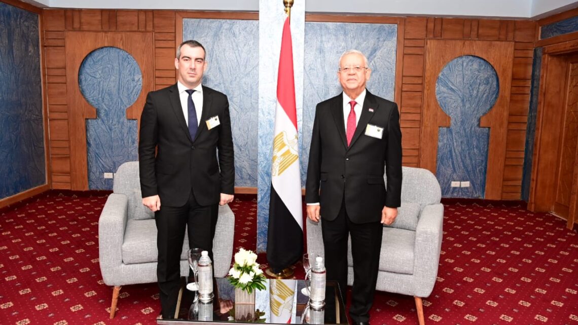 Др Орлић са председником Представничког дома Египта