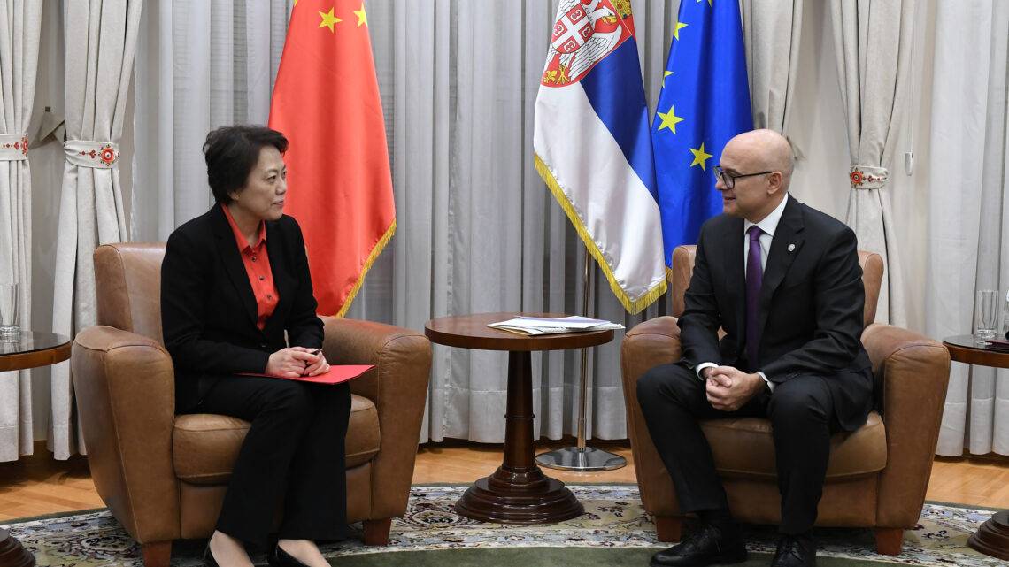 Sastanak ministra Vučevića sa ambasadorkom Čen Bo