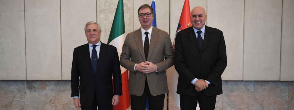 Састанак са потпредседником Савета министара и министром спољних послова и министром одбране Италије