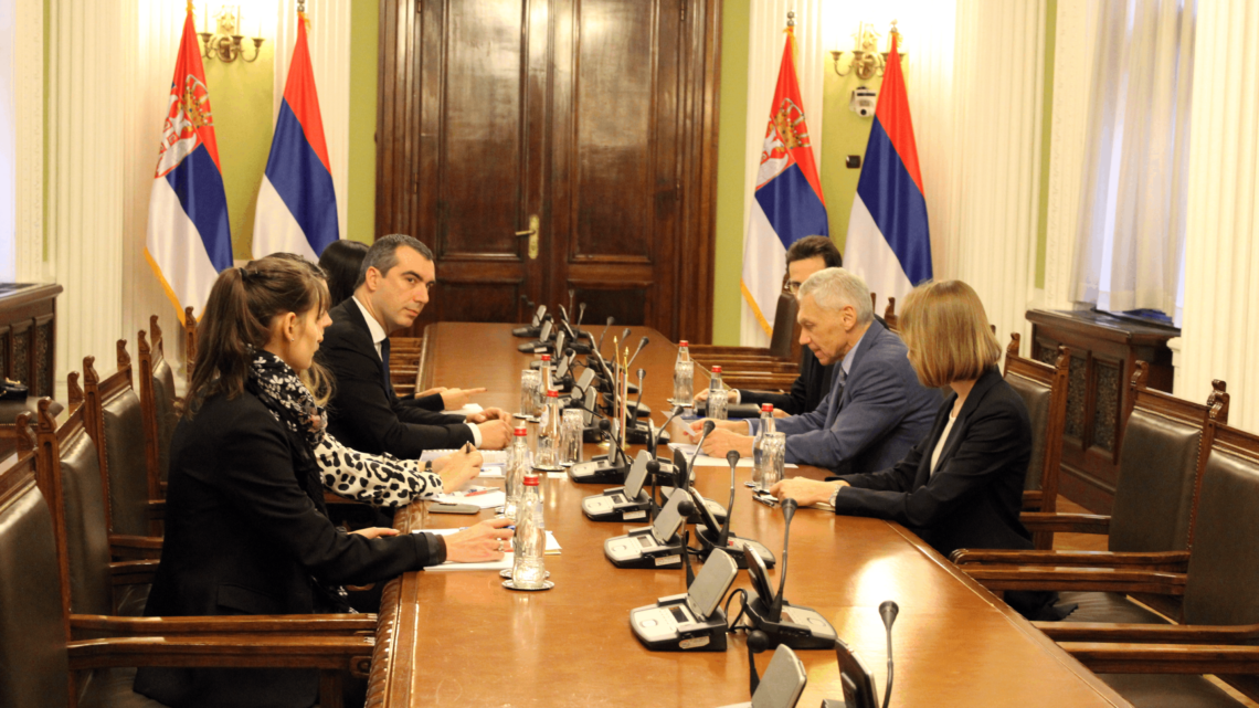 Састанак председника Народне скупштине са амбасадором Руске Федерације