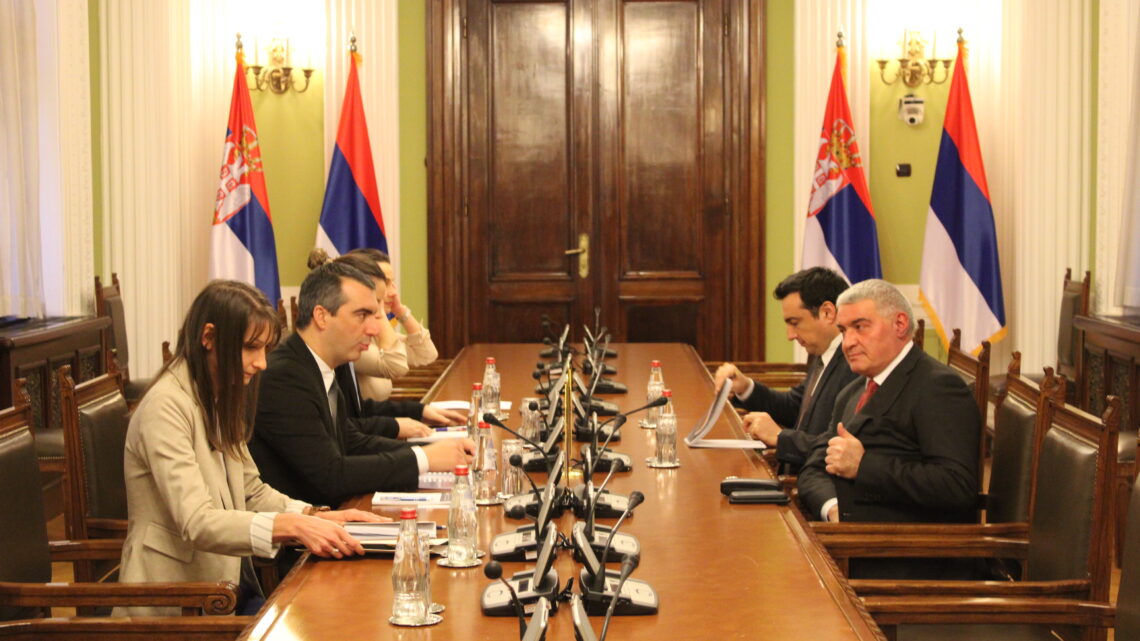 Састанак председника Народне скупштине са амбасадором Јерменије