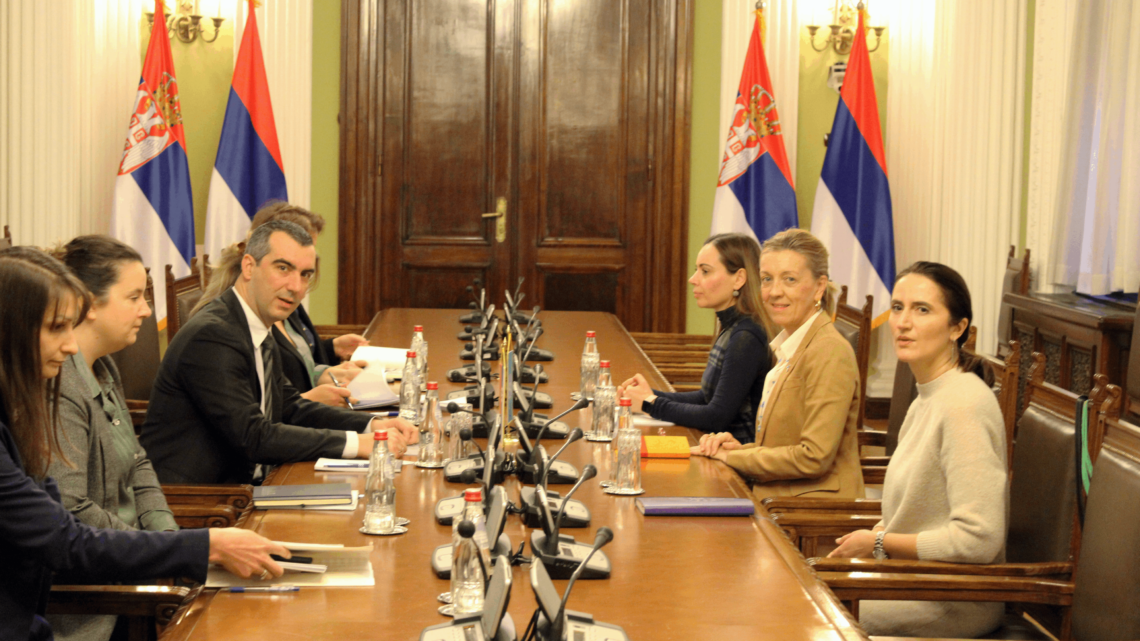 Састанак председника Народне скупштине са сталном координаторком УН у Србији