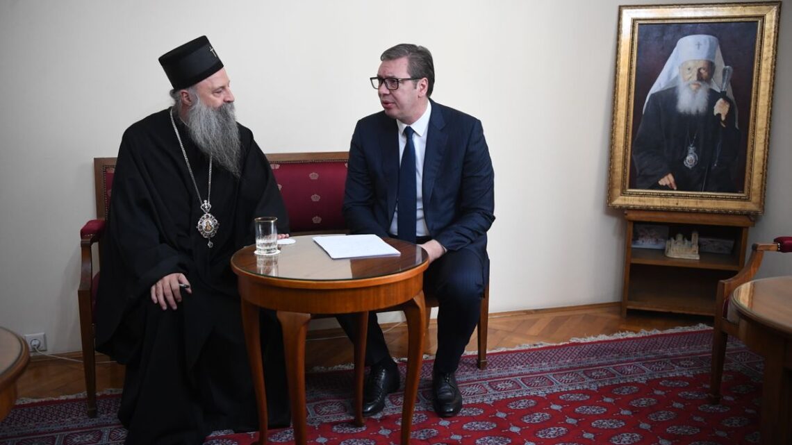 Sastanak sa Njegovom svetošću patrijarhom srpskim gospodinom Porfirijem