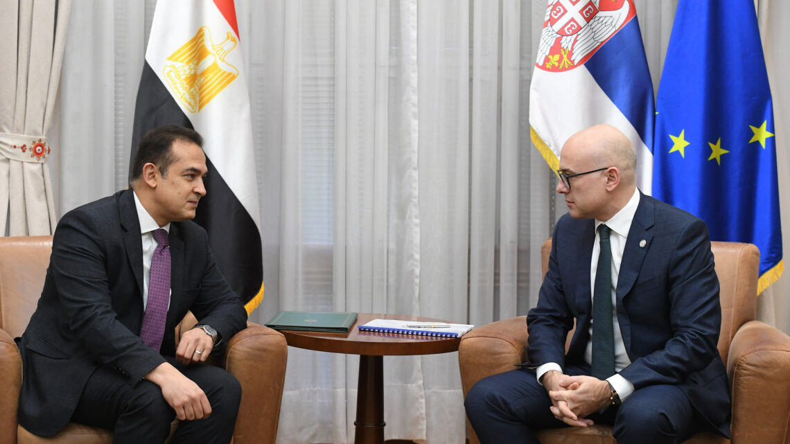 Sastanak ministra odbrane sa ambasadorom Egipta