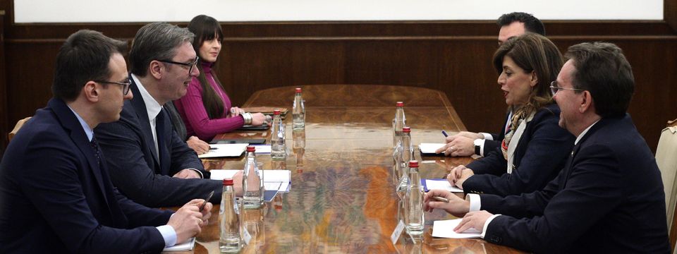 Састанак са специјалном представницом генералног секретара УН и шефицом Мисије УНМИК Састанак са специјалном представницом генералног секретара УН и шефицом Мисије УНМИК