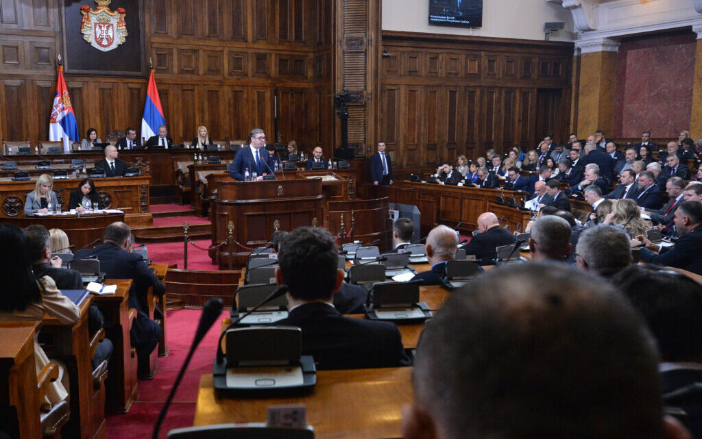 Parlament usvojio Izveštaj o pregovorima s Prištinom, za glasalo 154, protiv 23