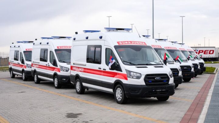 Uručeno 15 sanitetskih vozila zdravstvenim ustanovama u Srbiji