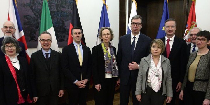 Састанак са амбасадорима земаља Квинте при ОЕБС у Бечу