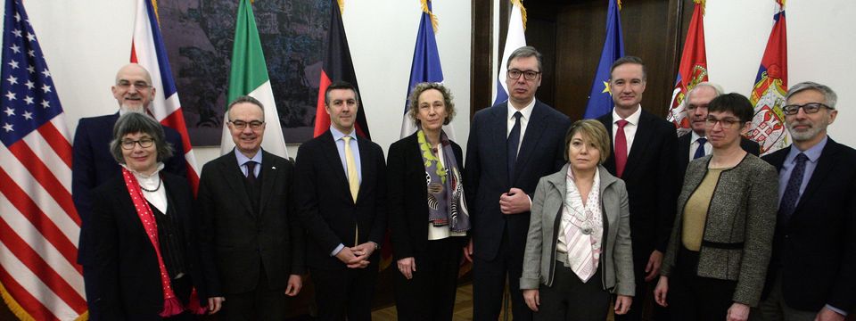 Састанак са амбасадорима земаља Квинте при ОЕБС у Бечу