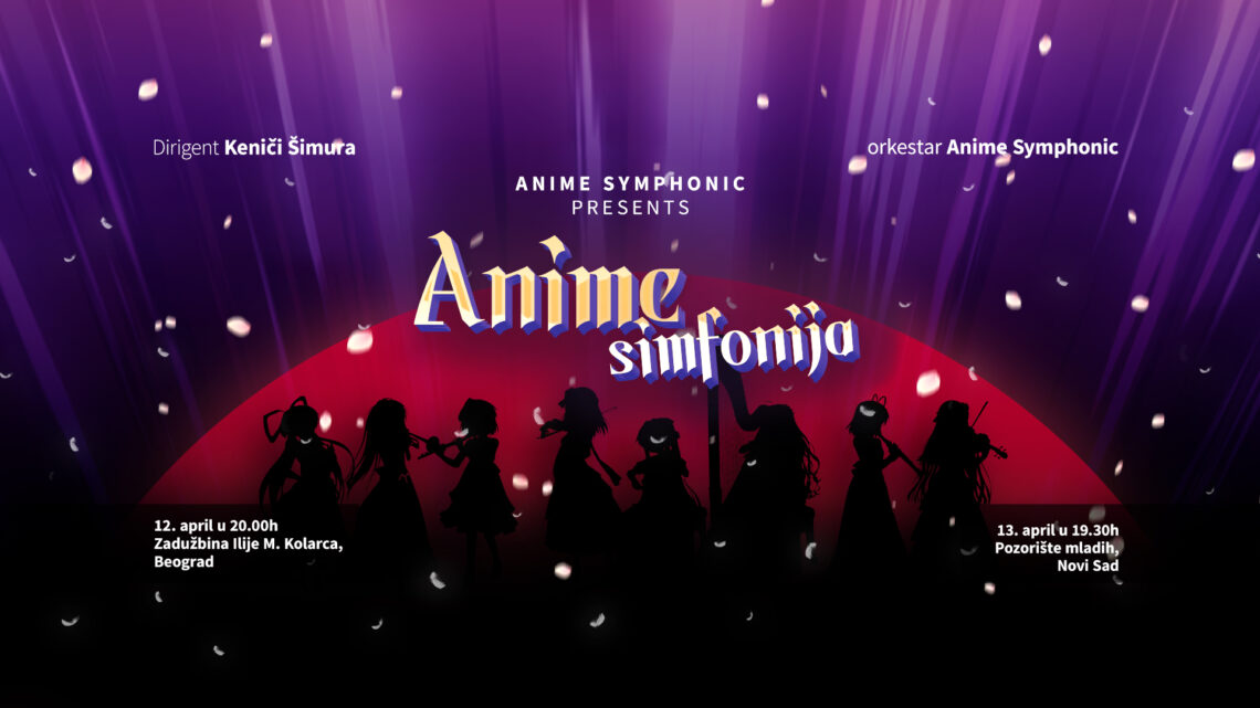 Anime simfonija 12. aprila na Kolarcu