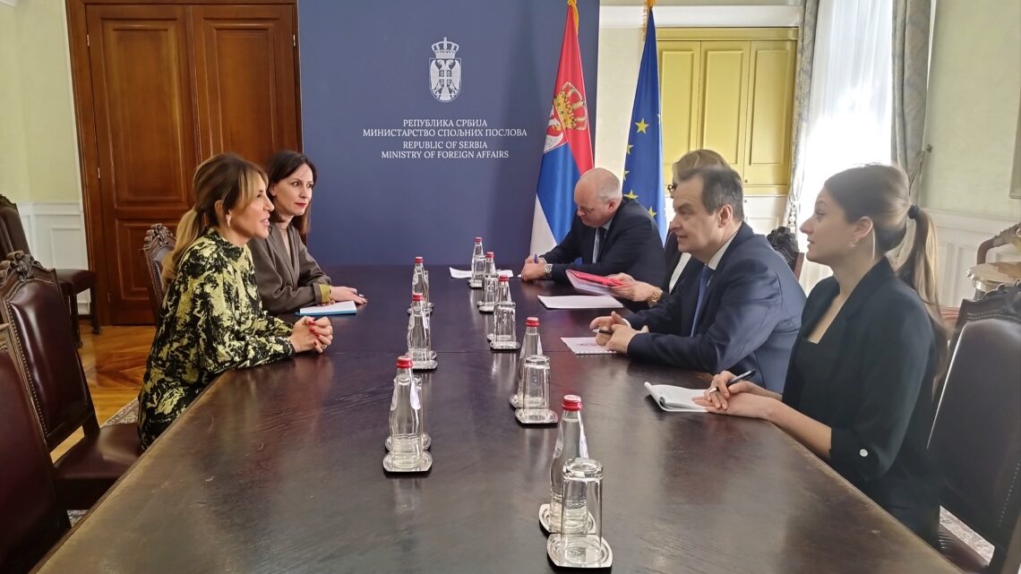 Дачић се састао са генералном секретарком Регионалног савета за сарадњу