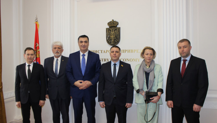 Министар Баста са украјинским посланицима