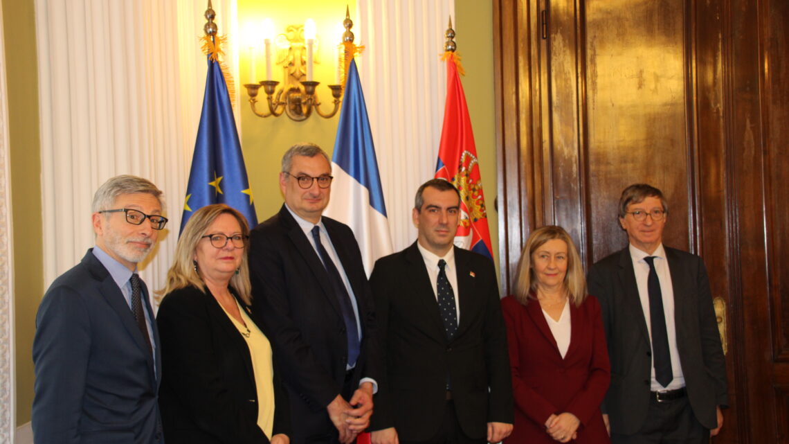 Састанак председника Скупштине Србије са делегацијом Сената Републике Француске