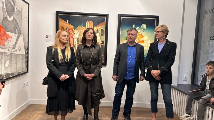 Otvorena izložba Snežane Petrović ovogodišnje dobitnice nagrade Momo Kapor