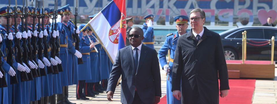 Zvanična poseta predsednika Gvineje Bisao