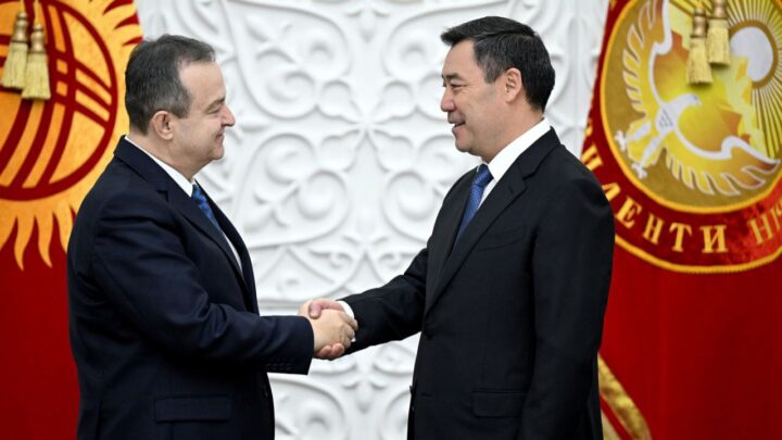 Министар Дачић се састао са председником Киргиске Републике