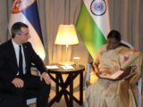 Састанак председника Скупштине са председницом Индије