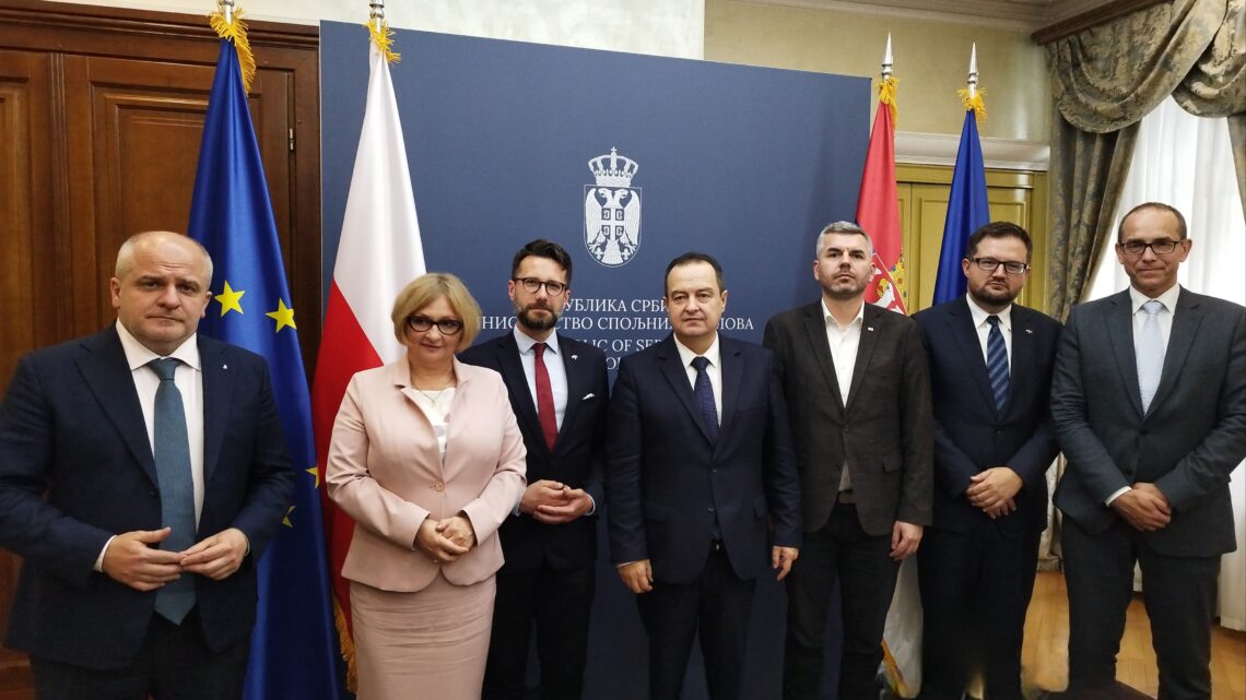 Дачић се састао са председником Одбора за спољне послове пољског Сејма
