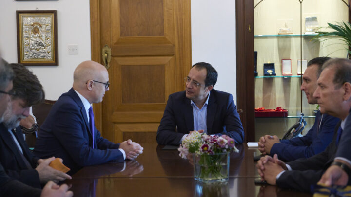 Sastanak ministra Vučevića i predsednika Kipra Hristodulidisa