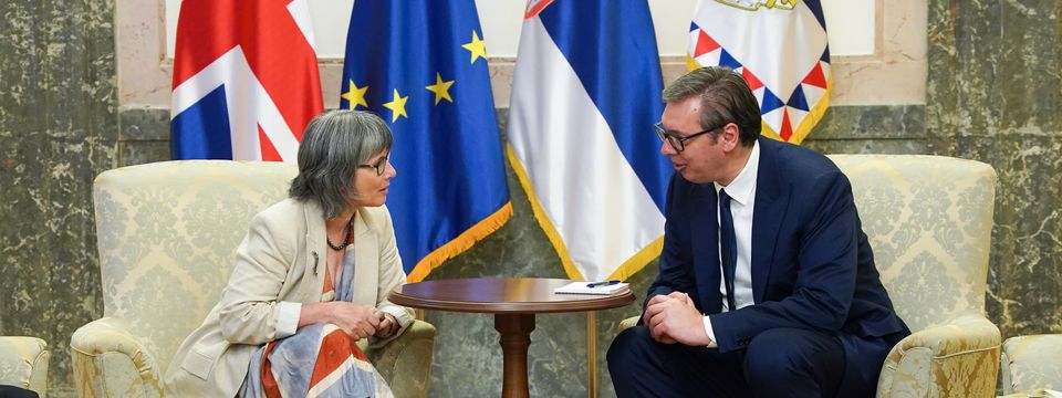Опроштајна посета амбасадорке Уједињеног Краљевства Опроштајна посета амбасадорке Уједињеног Краљевства