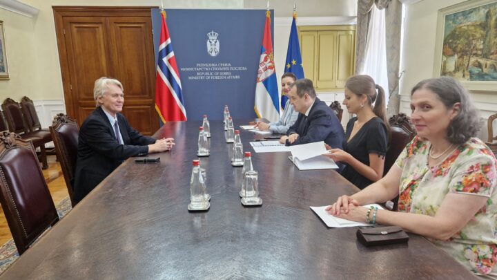 Опроштајни сусрет са амбасадором Норвешке