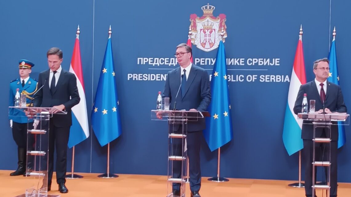 Poseta predsednika vlada Holandije i Luksemburga