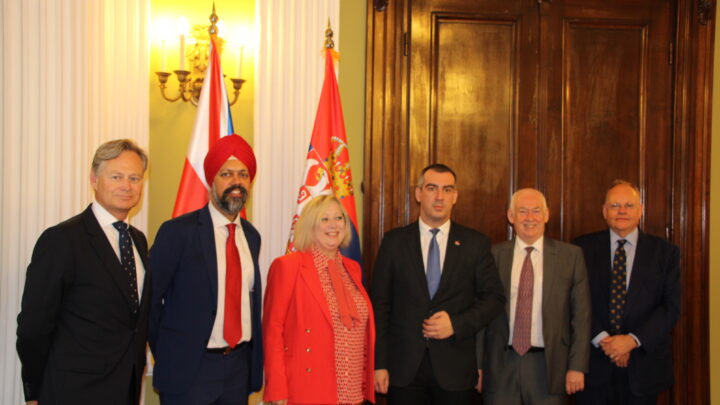 Председник Скупштине Србије примио делегацију Парламента Уједињеног Краљевства
