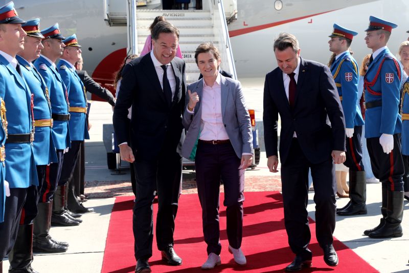 Brnabić dočekala premijere Holandije i Luksemburga