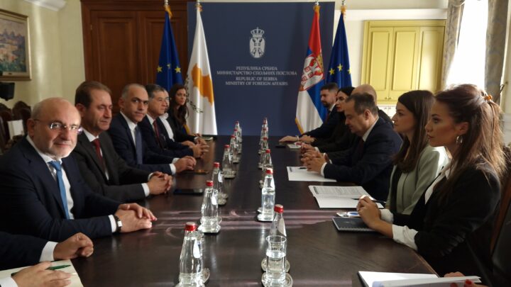 Дачић се састао са делегацијом Представничког дома Кипра