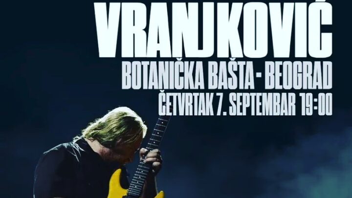 Nikola Vranjković 7. septembra u Botaničkoj bašti
