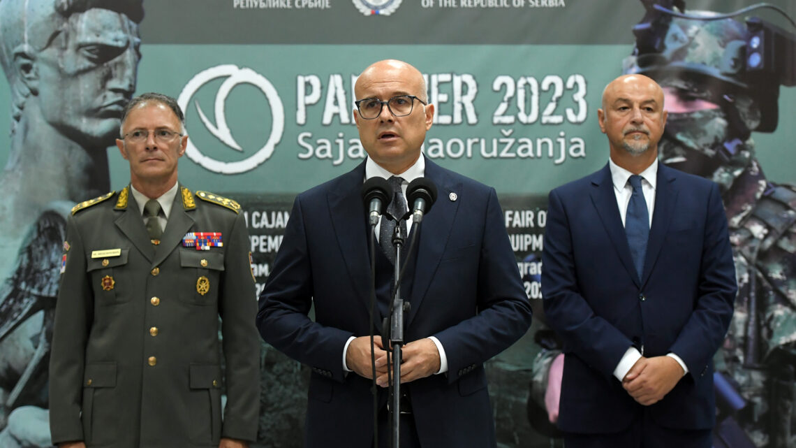 Otvoren Međunarodni sajam naoružanja i vojne opreme „PARTNER 2023“ Otvoren Međunarodni sajam naoružanja i vojne opreme „PARTNER 2023“