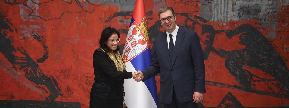 Председник Вучић примио акредитивна писма новоименованих амбасадорки Туниса и Индије