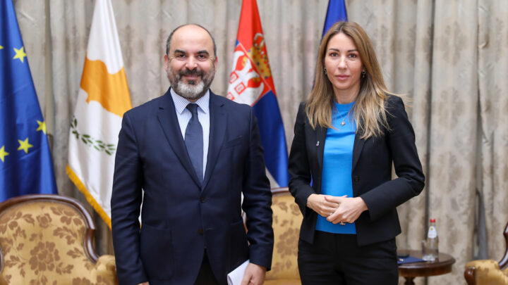 Ђедовић Хандановић разговарала са новоименованим амбасадором Кипра о енергетској сарадњи