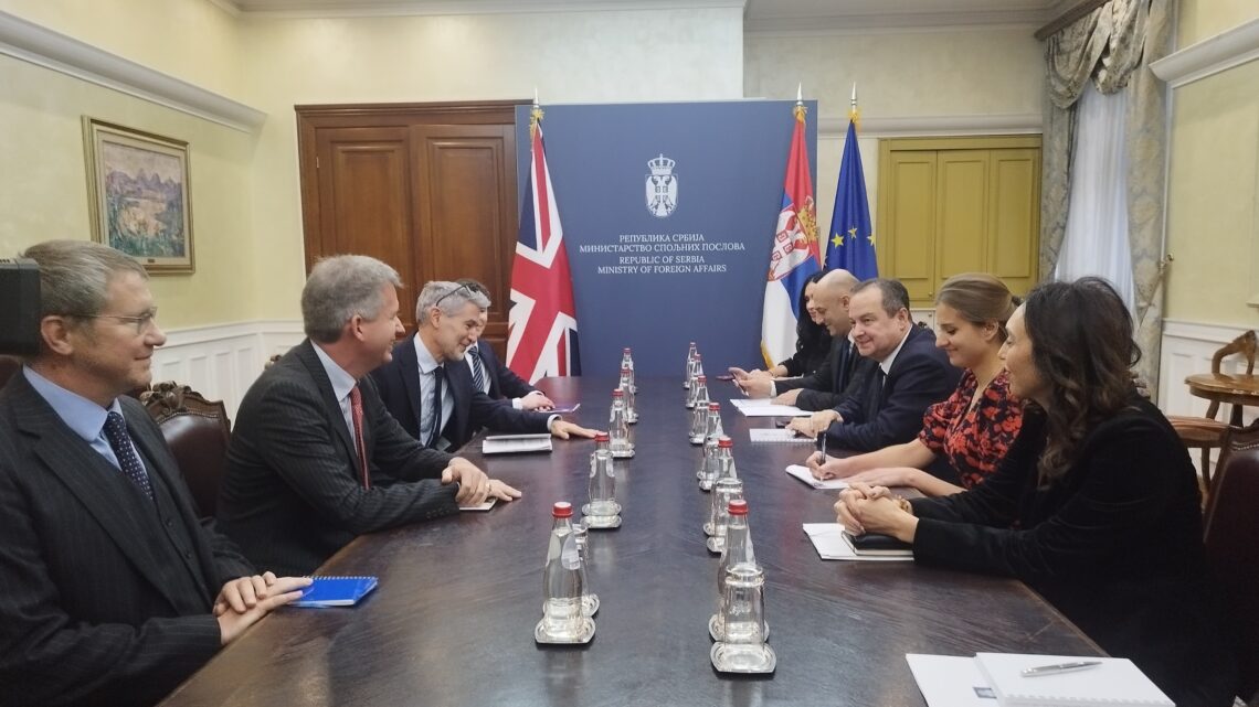 Министар Дачић разговарао са генералним директором МУП Уједињеног Краљевства