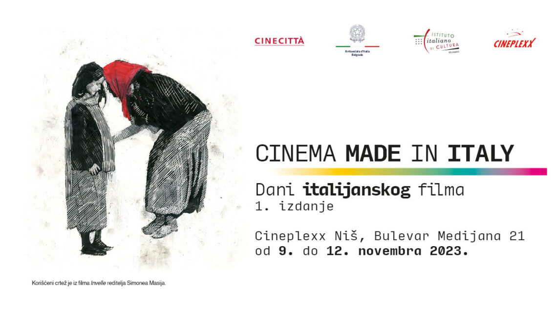 Cinema Made in Italy – Dani italijanskog filma stižu u Novi Sad i Niš