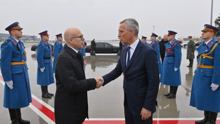 Generalni sekretar NATO Stoltenberg završio posetu Srbiji