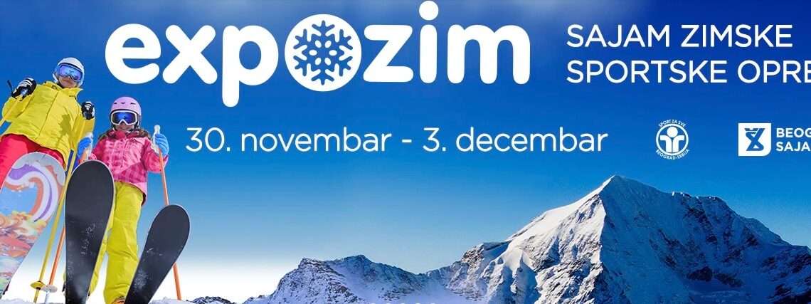 37. EXPO-ZIM – sajam zimske sportske opreme, turizma i rekreacije od 30. novembra do 3. decembra na Beogradskom sajmu