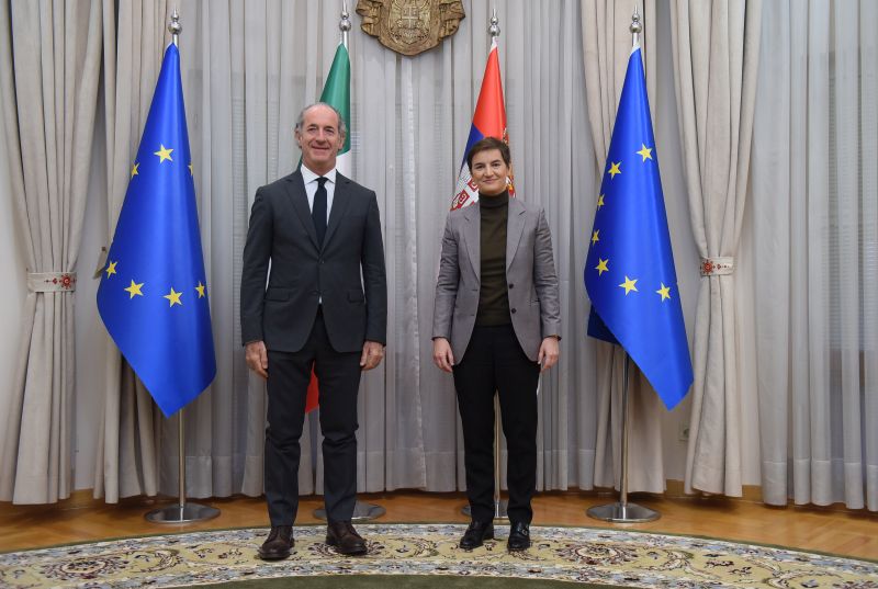 Стални напредак економске сарадње Србије и Италије