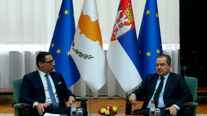 Министар Дачић разговарао са кипарским колегом