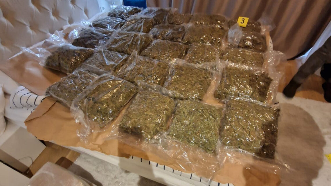 Полиција у Новом Саду пронашла 130 килограма марихуане