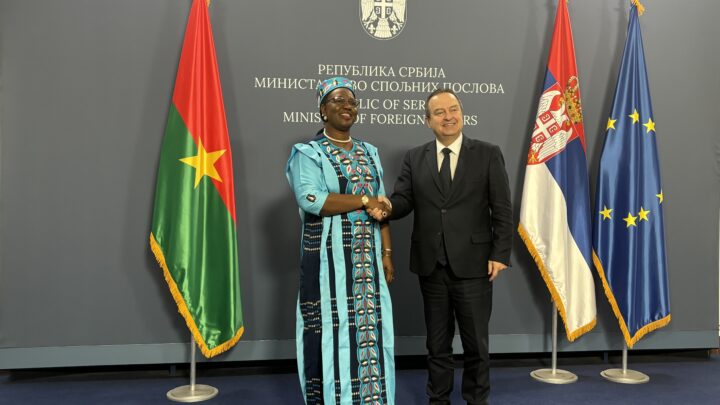 Министар Дачић се састао са шефицом дипломатије Буркине Фасо