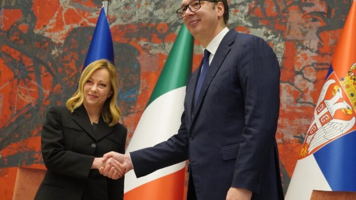 Председница Владе Италије у једнодневној посети Србији